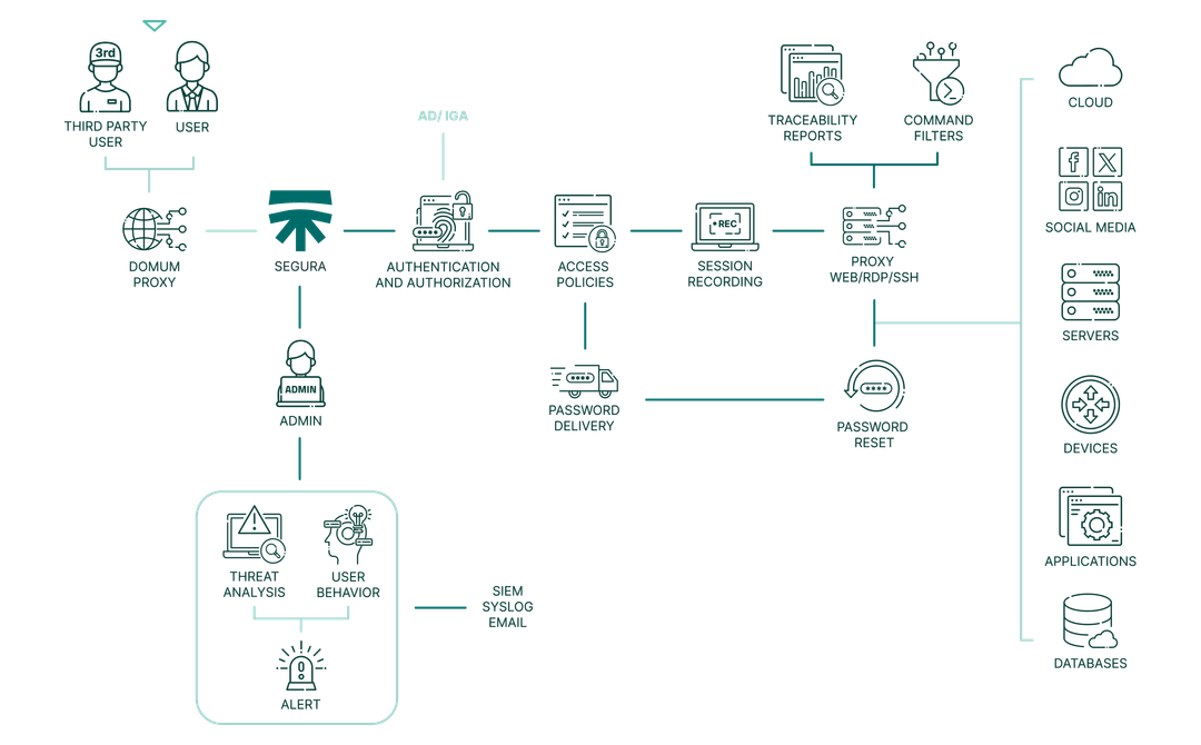 domum remote access product flowchart